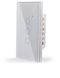 APAGADOR INTELIGENTE WIFI 3 APAGADORES BLANCO