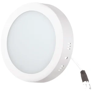 Luminario LED Aksi 12W de Sobreponer Circular Luz Blanca