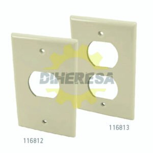 116812 Placa De Baquelita, Contacto Redondo Sencillo