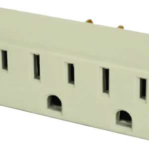 Multicontacto Triple Aterrizado Tipo Barra Aksi 117413