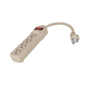 Barra multicontacto 4 entradas cable 30cm 14AWG 118912 Aksi