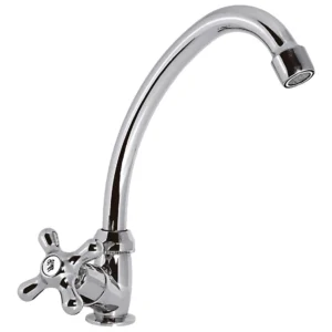 Grifo de cocina monomando Fontanery 10000 acabado cromado