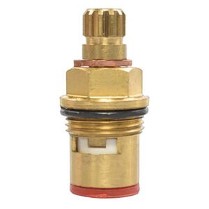 CARTUCHO CERÁMICO 4 X 2 CM DORADO RUGO