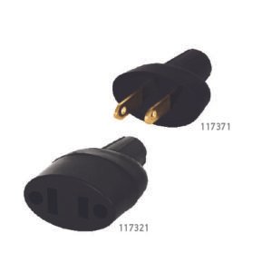 Contacto y clavija de hule