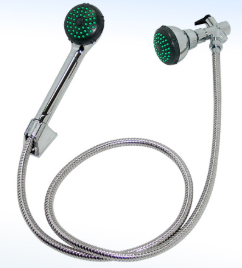 REGADERA TELEFONO CROMADO RUGO