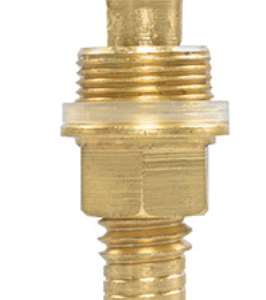 CARTUCHO DE COMPRESIÓN 5.3 CM DORADO RUGO