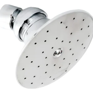 Regadera Redonda Metalflu 10802 Metálica Baja Presión Cromado Plateado