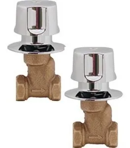 Llave De Empotrar P/regadera Fontanery 30001 Cromado Plateado