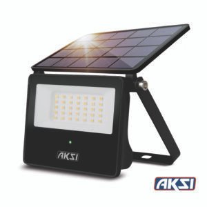 Reflector solar con sensor de movimiento