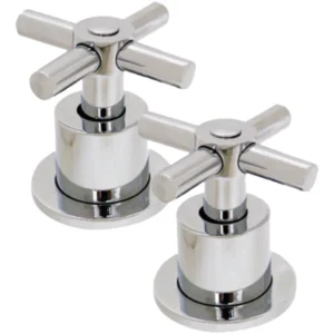 Maneral Cruz Minimalista Abs Grande Fig. 99305 Gris Claro