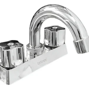 Mezcladora Fontanery 21060 Para Lavabo 4 Pulgadas Cromada Cromado Plateado