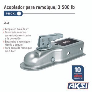 ACOPLADOR PARA REMOLQUE 3 500 LB