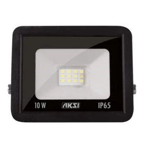Reflector LED Aksi 10W SMD IP65 Ultra Delgado Luz Cálida