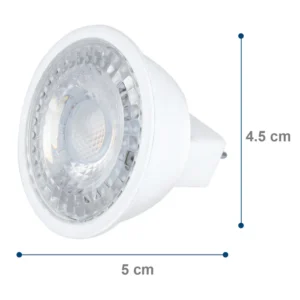Foco LED Aksi 7W MR16 Base GU10 Luz Blanca