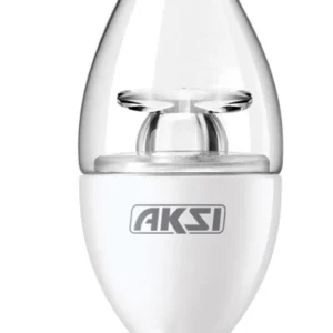 Foco LED Aksi 4W Flama Base E27 Luz Cálida
